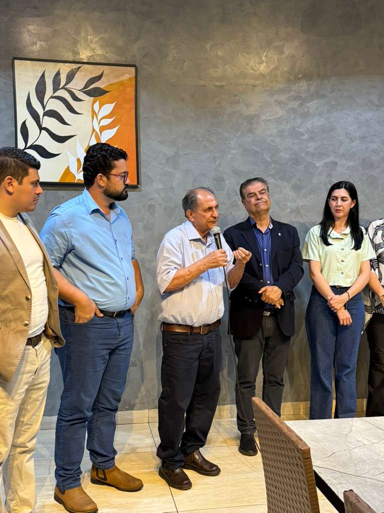 Nado Tozzi participa de encontro com o Senador Nelsinho Trad e o Deputado Zé Teixeira em Caarapó
