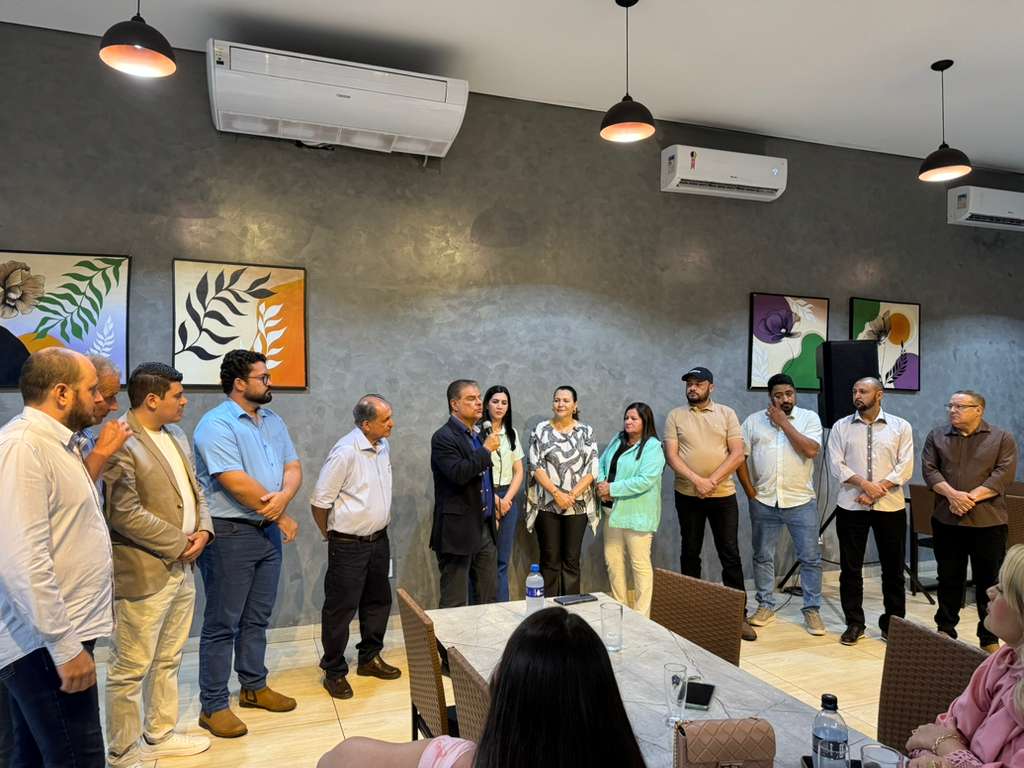 Nado Tozzi participa de encontro com o Senador Nelsinho Trad e o Deputado Zé Teixeira em Caarapó