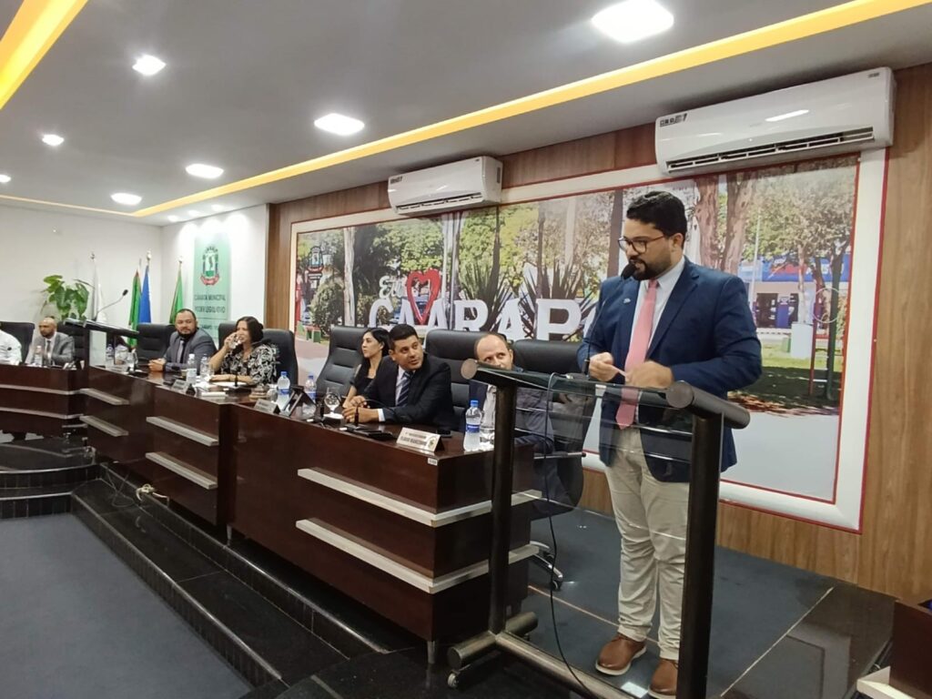 Sessão Solene marca abertura dos trabalhos legislativos de 2026 em Caarapó