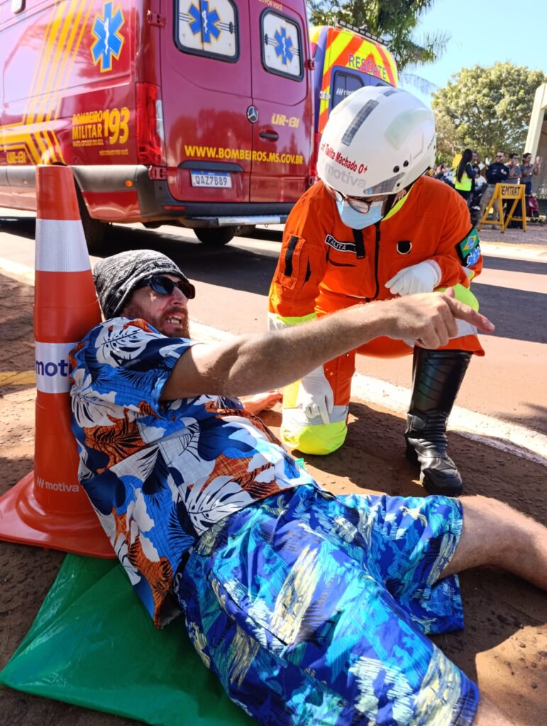 João Paulo do Dinho prestigia abertura do 1º Simulaseg e destaca importância da educação preventiva